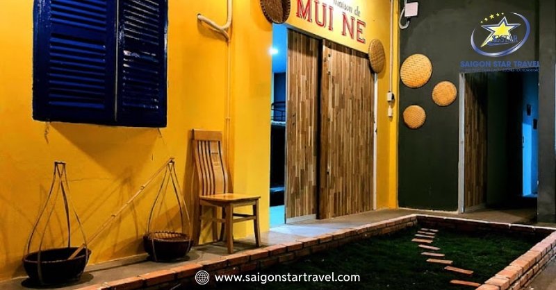 Không gian thiết kế tại Bonnie Homestay Mũi Né