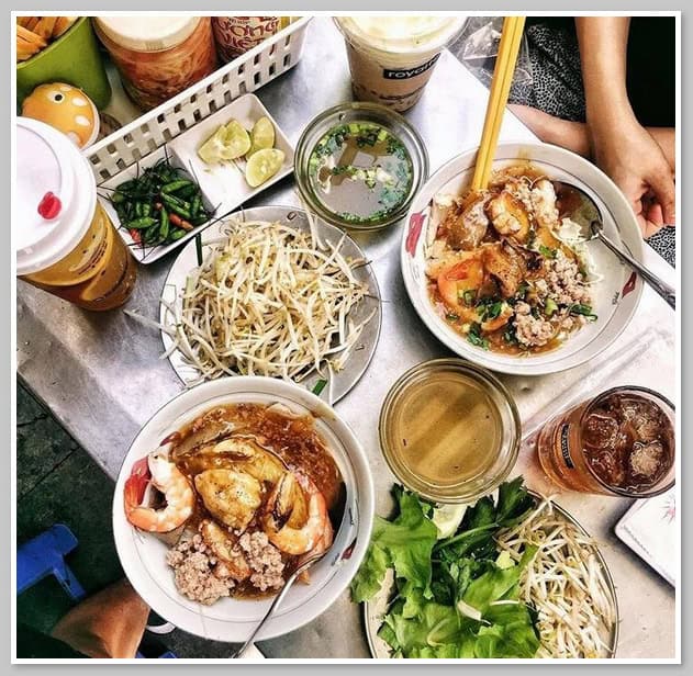 Quán ăn gần Chợ Tân Biên