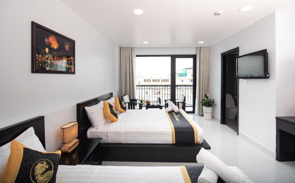 Phòng Deluxe khách sạn Hoàng Long Phan Thiết