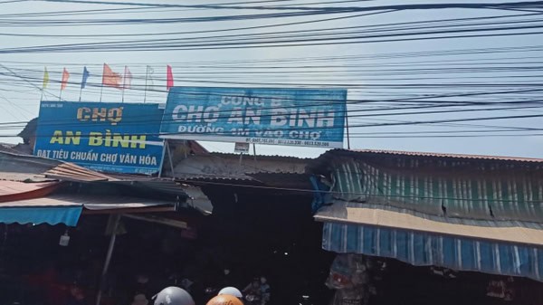 Cổng chính chợ An Bình Đồng Nai