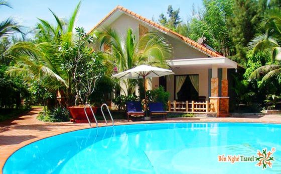 Không gian nghỉ dưỡng tại Sài Gòn Suối Nhum Resort