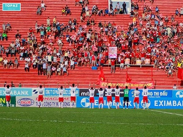 Khán đài sân vận động Đồng Nai